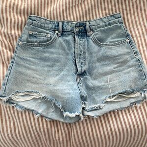Zara denim shorts